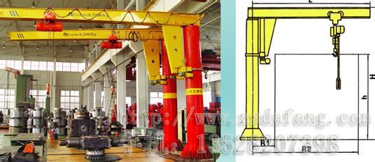 定制悬臂起重机 定柱式起重机